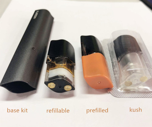 prefilled pod and kush pod are fully compatible with Vladdin's battery kit